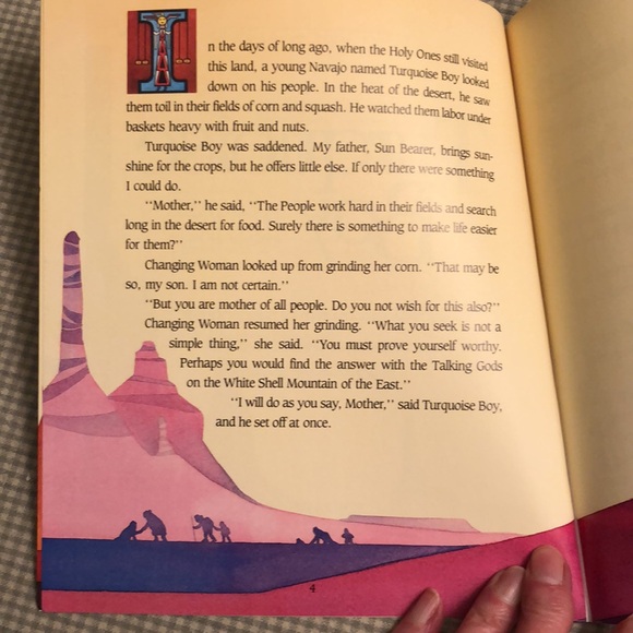 TURQUOISE BOY A NAVAJO LEGEND BY TERRI COHLENE and Charles Reasoner - #285 - Picture 5 of 16